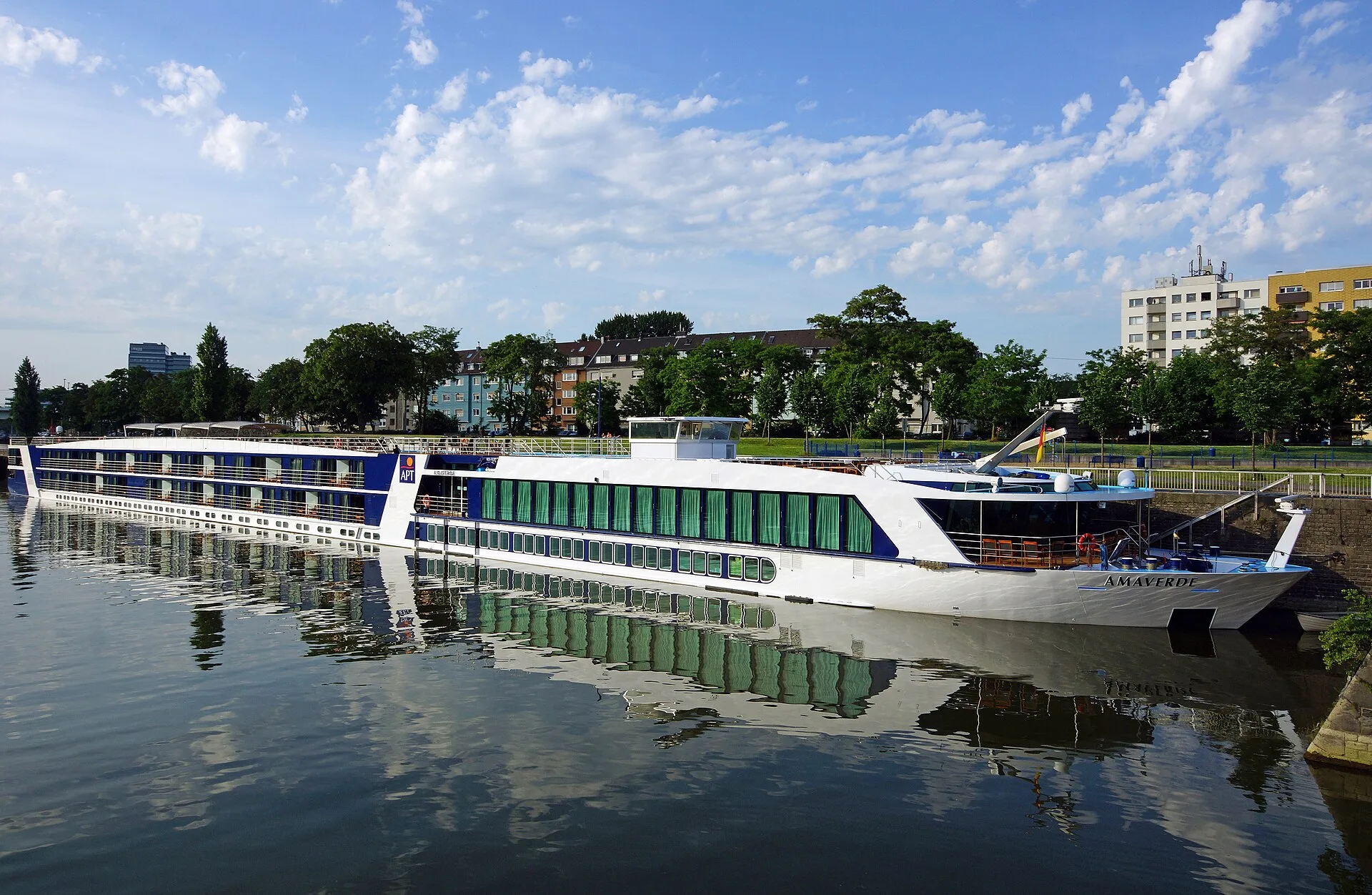 River cruise ship Amaverde in Cologne