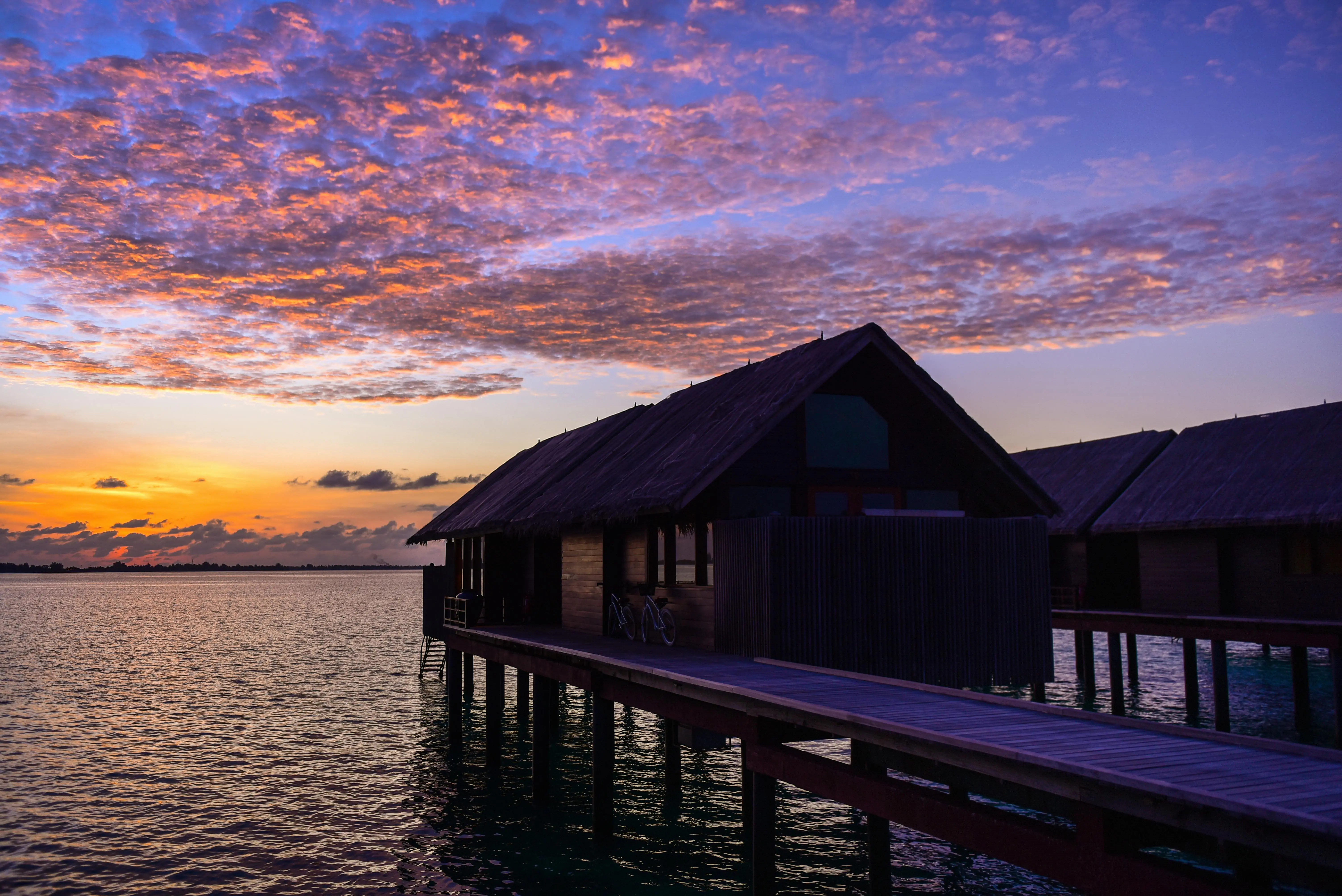 Beautiful luxury travel destination